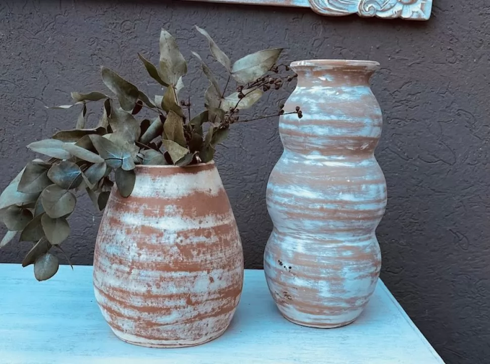 Jarrón terracota
