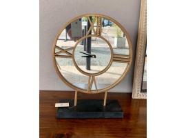 Reloj mesa espejo