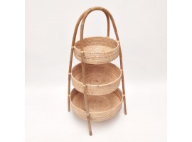 RACK STAND X3 RATTAN