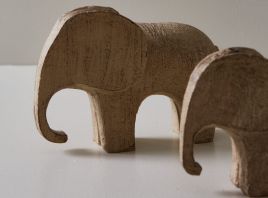 ELEFANTE KARO SET X2
