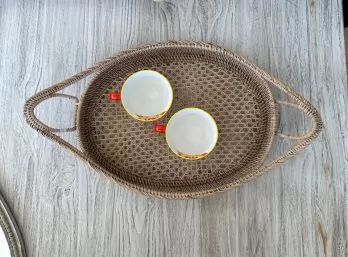 Bandeja rattan 