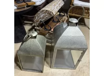 Set x 2 farol Silver 