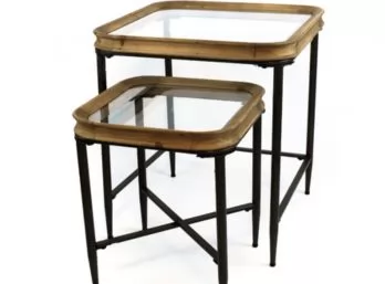 Set mesas nido Wood