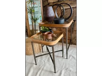 Set mesas nido Wood