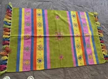 Alfombra chenille Multicolor 