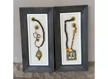 Set x2 Cuadros Afro