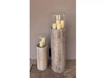 Set x2 TOTEM PORTAVELAS PIE