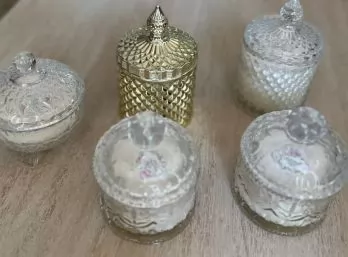Vela de soja aromatizada