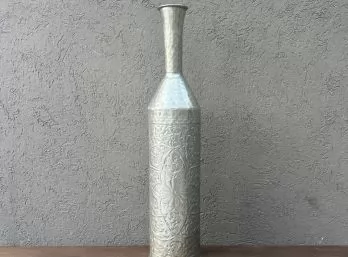 Jarron plata alto