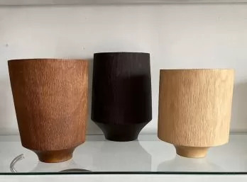 Maceta madera textura