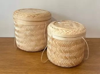 Cajas Vietnamitas redondas