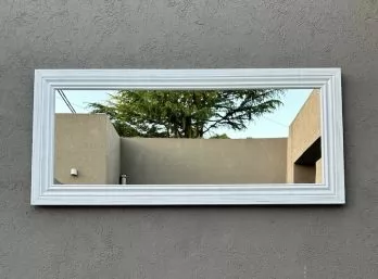 Espejo blanco / Madera 170