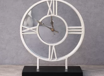 Reloj mesa espejo
