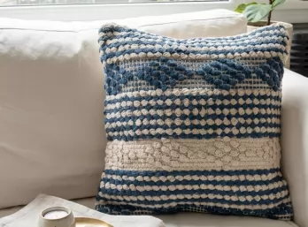 Funda bucle azul
